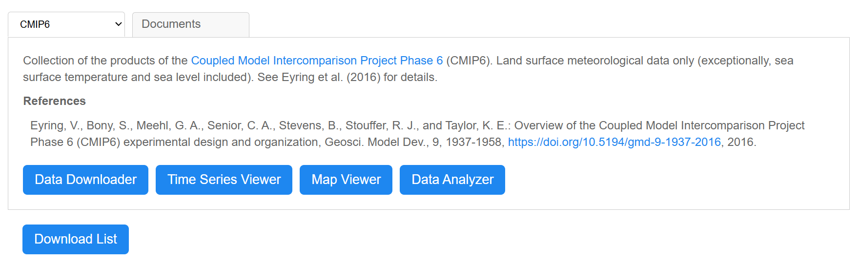 Datasets & Services
