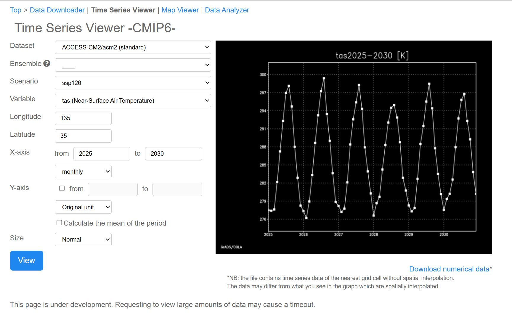 Timr Series Viewer
